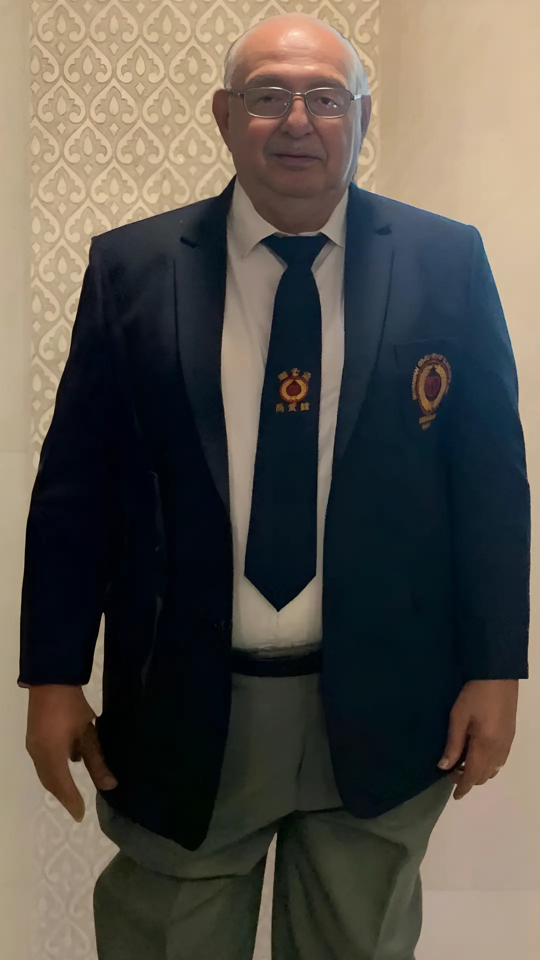 Kyoshi Hoshi P. Batliwala, master instructor at O.G.K.S India in Worli, Mumbai